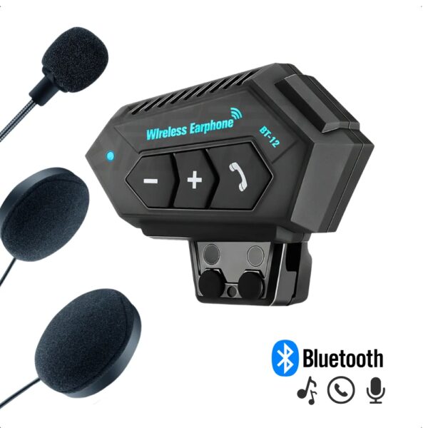 bluetooth para capacete
